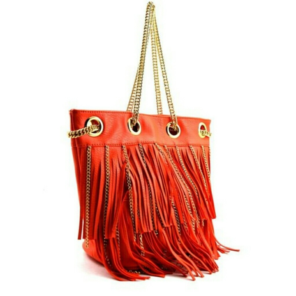 Orange Diophy Handbag